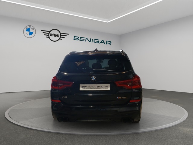 BMW X3 M40i color Negro. Año 2018. 265KW(360CV). Gasolina. En concesionario GANDIA Automoviles Fersan, S.A. de Valencia