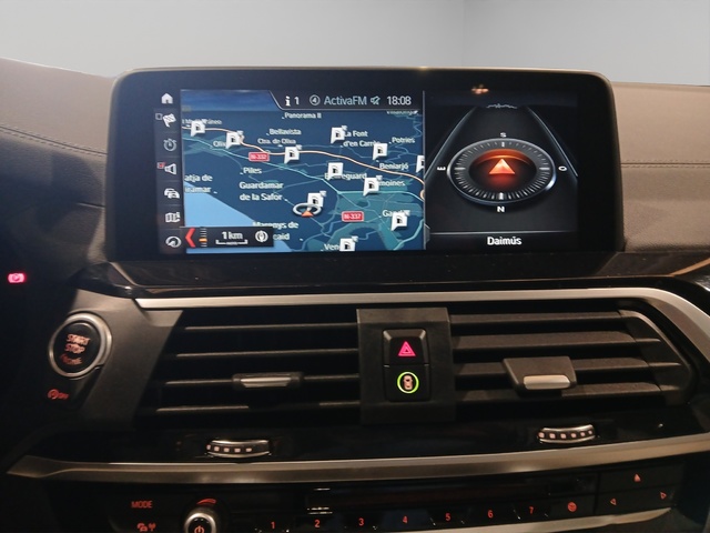 BMW X3 M40i color Negro. Año 2018. 265KW(360CV). Gasolina. En concesionario GANDIA Automoviles Fersan, S.A. de Valencia