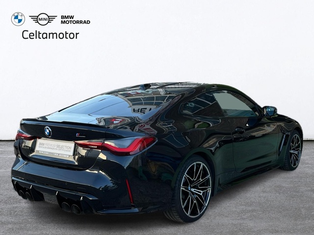 BMW M M4 Coupe color Negro. Año 2023. 375KW(510CV). Gasolina. En concesionario Celtamotor Vigo de Pontevedra