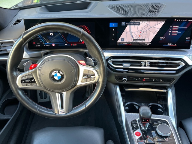 BMW M M4 Coupe color Negro. Año 2023. 375KW(510CV). Gasolina. En concesionario Celtamotor Vigo de Pontevedra
