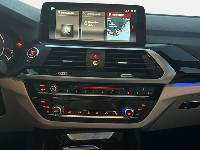 BMW X3 xDrive20d color Blanco. Año 2018. 140KW(190CV). Diésel. En concesionario Carteya Motor | Campo de Gibraltar de Cádiz