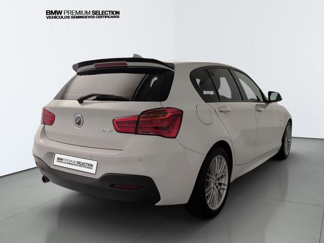 BMW Serie 1 118i color Blanco. Año 2019. 100KW(136CV). Gasolina. En concesionario Automotor Premium Viso - Málaga de Málaga