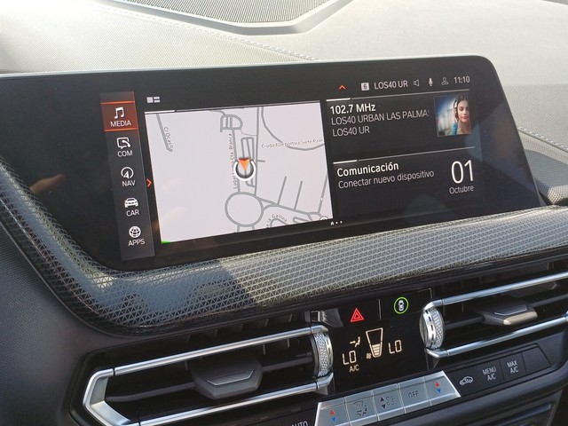 BMW Serie 1 118i color Gris. Año 2023. 103KW(140CV). Gasolina. En concesionario Marmotor de Las Palmas