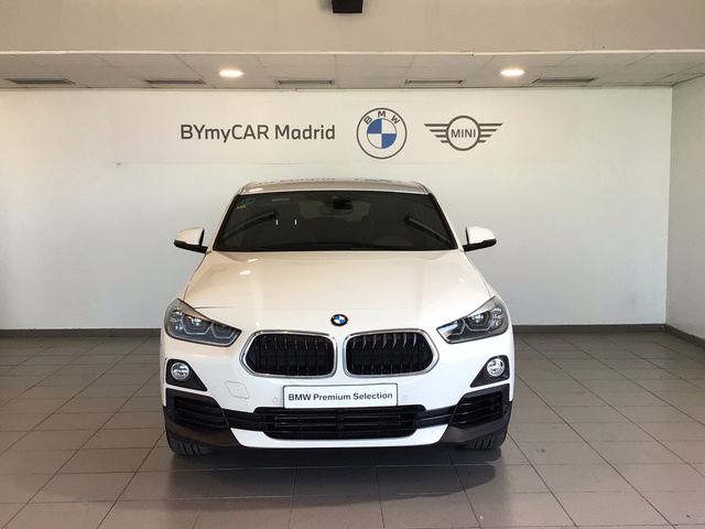 BMW X2 sDrive18i color Blanco. Año 2020. 103KW(140CV). Gasolina. En concesionario BYmyCAR Madrid - Alcalá de Madrid