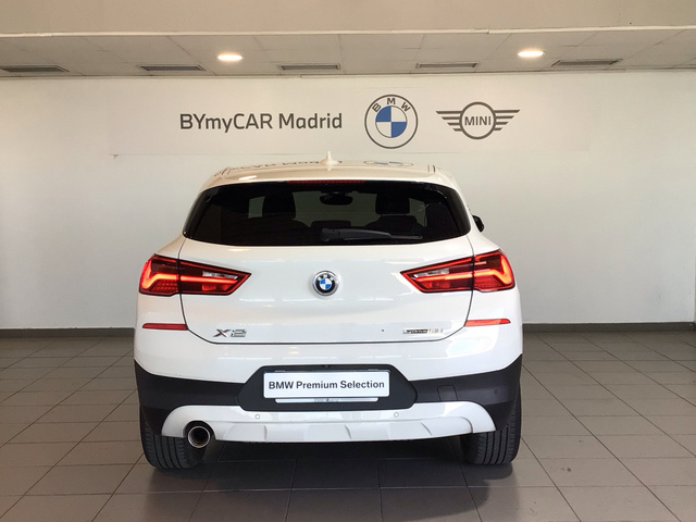 BMW X2 sDrive18i color Blanco. Año 2020. 103KW(140CV). Gasolina. En concesionario BYmyCAR Madrid - Alcalá de Madrid