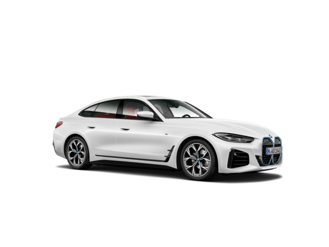 BMW i4 eDrive40 color Blanco. Año 2022. 250KW(340CV). Eléctrico. En concesionario BYmyCAR Madrid - Alcalá de Madrid