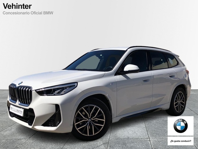BMW X1 sDrive18d color Blanco. Año 2024. 110KW(150CV). Diésel. En concesionario Vehinter Getafe de Madrid