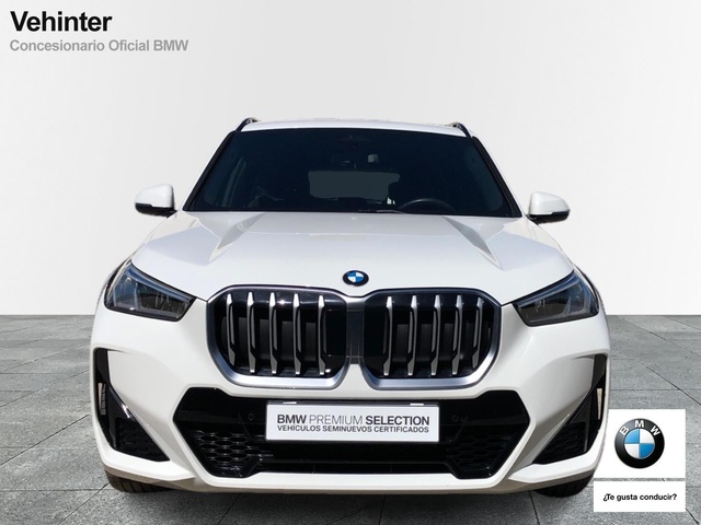 BMW X1 sDrive18d color Blanco. Año 2024. 110KW(150CV). Diésel. En concesionario Vehinter Getafe de Madrid