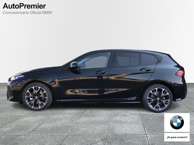 BMW Serie 1 120d color Negro. Año 2024. 120KW(163CV). Diésel. En concesionario Auto Premier, S.A. - MADRID de Madrid