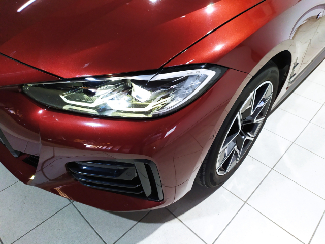 BMW Serie 4 420d Gran Coupe color Rojo. Año 2023. 140KW(190CV). Diésel. En concesionario Hispamovil Elche de Alicante