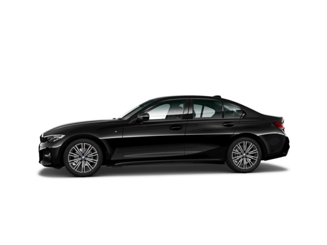 BMW Serie 3 320d color Negro. Año 2021. 140KW(190CV). Diésel. En concesionario Hispamovil, Torrevieja de Alicante