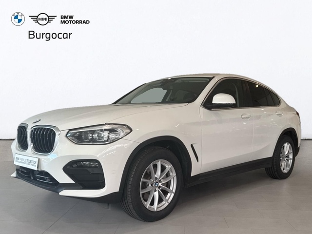 BMW X4 xDrive20d color Blanco. Año 2021. 140KW(190CV). Diésel. En concesionario Burgocar (Bmw y Mini) de Burgos
