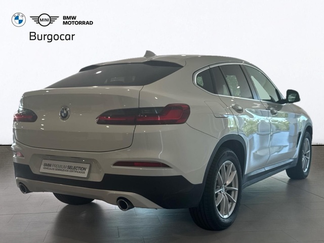 BMW X4 xDrive20d color Blanco. Año 2021. 140KW(190CV). Diésel. En concesionario Burgocar (Bmw y Mini) de Burgos