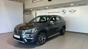 Fotos de BMW X1 sDrive18d color Gris. Año 2018. 110KW(150CV). Diésel. En concesionario BYmyCAR Madrid - Alcalá de Madrid