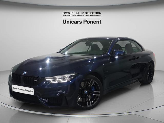 BMW M M4 Cabrio color Azul. Año 2017. 317KW(431CV). Gasolina. En concesionario Unicars de Lleida