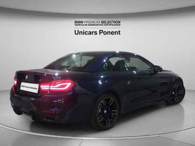 BMW M M4 Cabrio color Azul. Año 2017. 317KW(431CV). Gasolina. En concesionario Unicars de Lleida