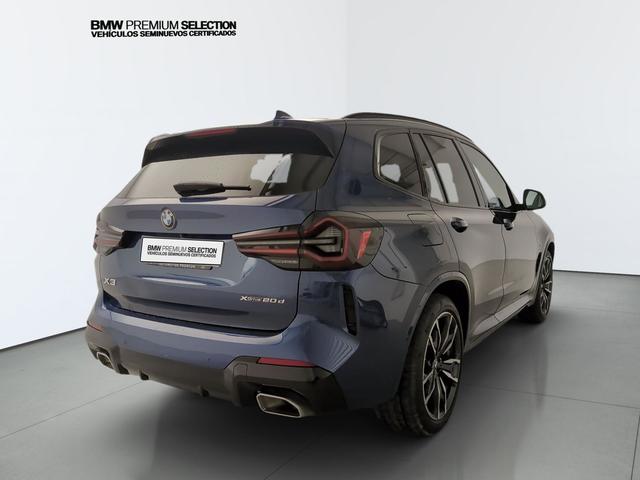 BMW X3 xDrive20d color Azul. Año 2024. 140KW(190CV). Diésel. En concesionario Automotor Premium Viso - Málaga de Málaga