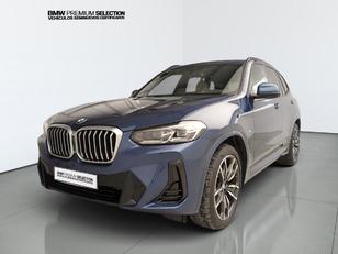 Fotos de BMW X3 xDrive20d color Azul. Año 2024. 140KW(190CV). Diésel. En concesionario Automotor Premium Viso - Málaga de Málaga