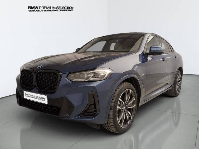 BMW X4 xDrive20d color Azul. Año 2024. 140KW(190CV). Diésel. En concesionario Automotor Premium Velázquez - Málaga de Málaga