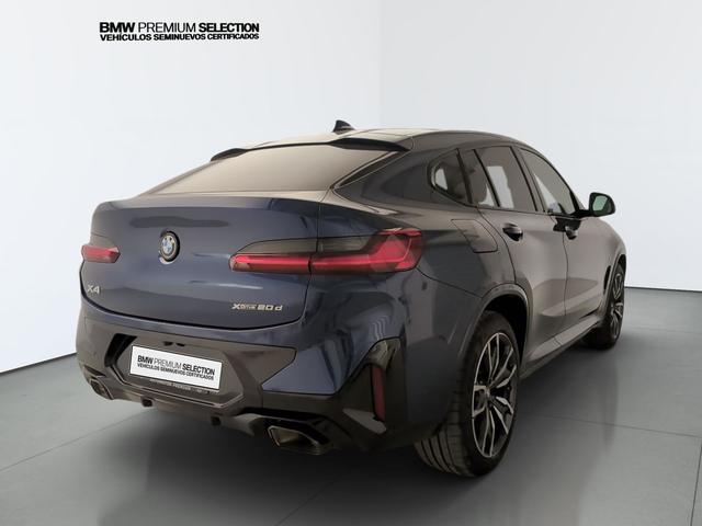 BMW X4 xDrive20d color Azul. Año 2024. 140KW(190CV). Diésel. En concesionario Automotor Premium Velázquez - Málaga de Málaga
