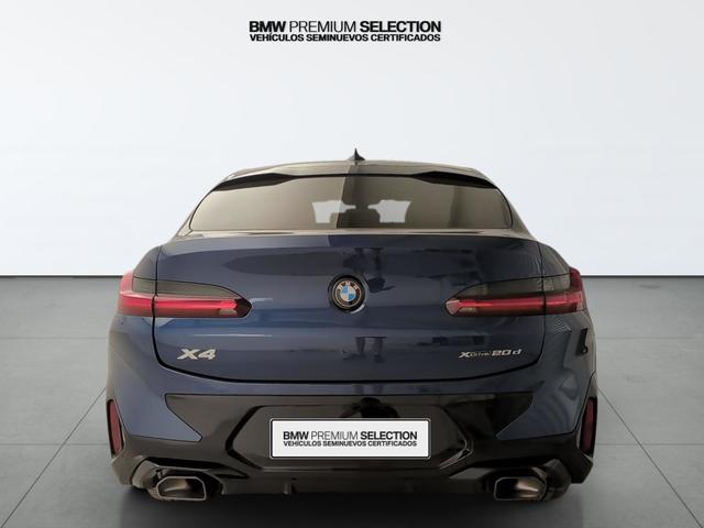 BMW X4 xDrive20d color Azul. Año 2024. 140KW(190CV). Diésel. En concesionario Automotor Premium Velázquez - Málaga de Málaga
