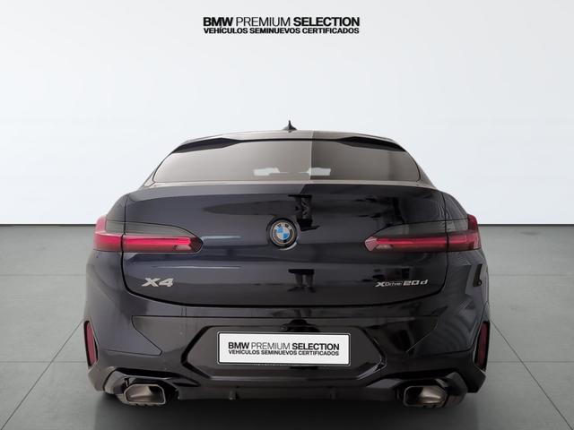 BMW X4 xDrive20d color Negro. Año 2024. 140KW(190CV). Diésel. En concesionario Automotor Premium Marbella - Málaga de Málaga