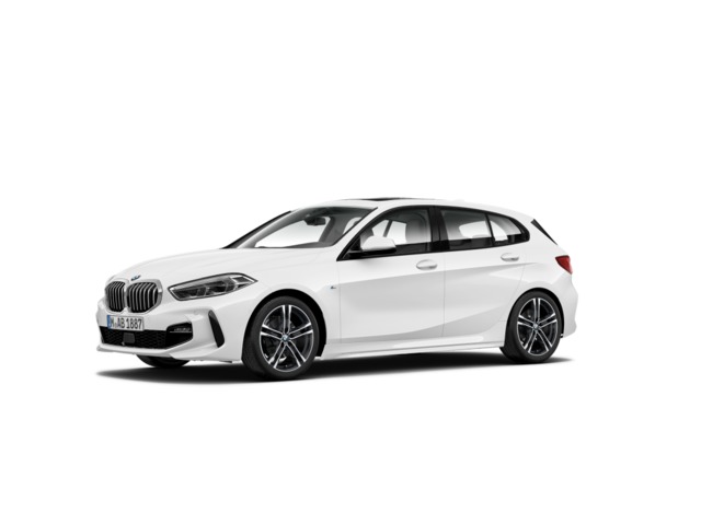 BMW Serie 1 118d color Blanco. Año 2022. 110KW(150CV). Diésel. En concesionario Amiocar S.A. de Coruña