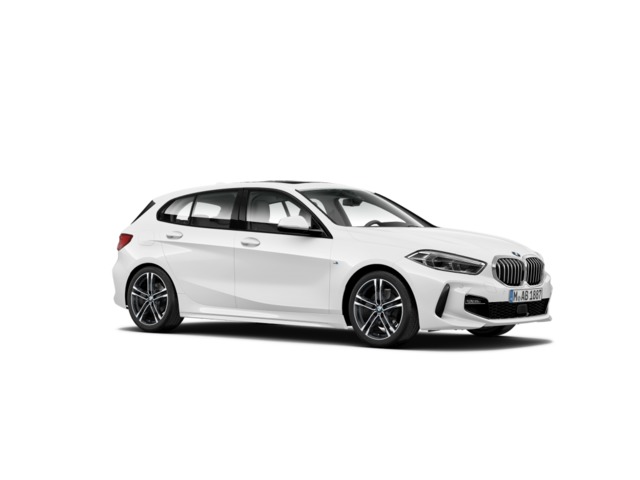 BMW Serie 1 118d color Blanco. Año 2022. 110KW(150CV). Diésel. En concesionario Amiocar S.A. de Coruña