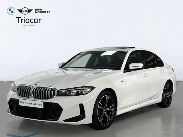 BMW Serie 3 318d color Blanco. Año 2025. 110KW(150CV). Diésel. En concesionario Triocar Gijón (Bmw y Mini) de Asturias