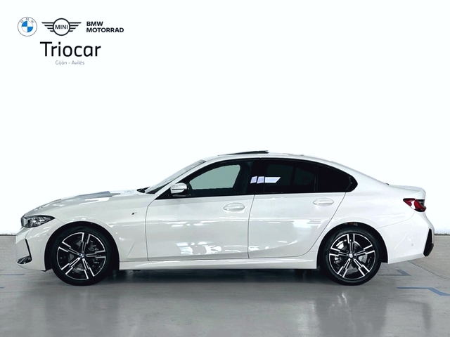 BMW Serie 3 318d color Blanco. Año 2025. 110KW(150CV). Diésel. En concesionario Triocar Gijón (Bmw y Mini) de Asturias