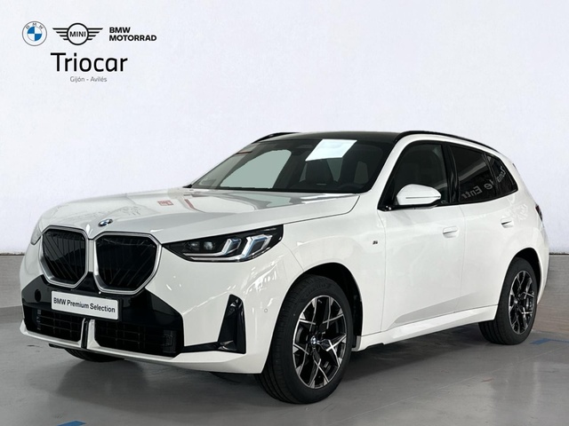 BMW X3 xDrive20d color Blanco. Año 2025. 145KW(197CV). Diésel. En concesionario Triocar Gijón (Bmw y Mini) de Asturias
