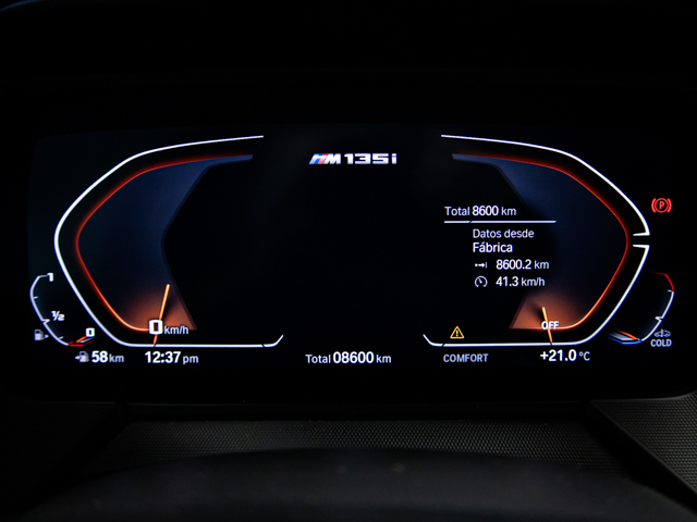 BMW Serie 1 M135i color Gris. Año 2021. 225KW(306CV). Gasolina. En concesionario BMW Fuenteolid Valladolid de Valladolid