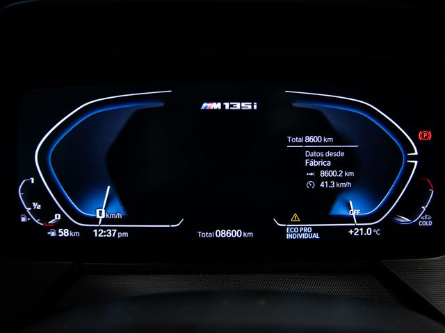 BMW Serie 1 M135i color Gris. Año 2021. 225KW(306CV). Gasolina. En concesionario BMW Fuenteolid Valladolid de Valladolid