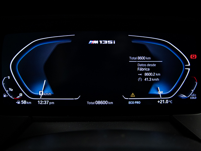 BMW Serie 1 M135i color Gris. Año 2021. 225KW(306CV). Gasolina. En concesionario BMW Fuenteolid Valladolid de Valladolid