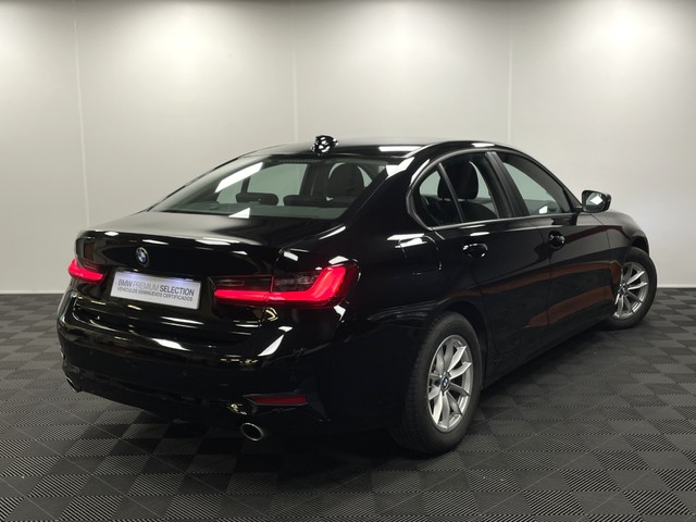 BMW Serie 3 318d color Negro. Año 2022. 110KW(150CV). Diésel. En concesionario Maberauto de Castellón
