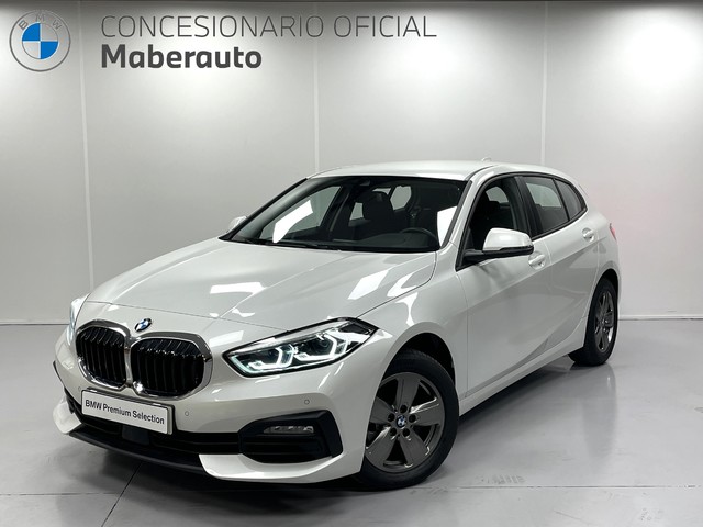 BMW Serie 1 116d color Blanco. Año 2021. 85KW(116CV). Diésel. En concesionario Maberauto de Castellón