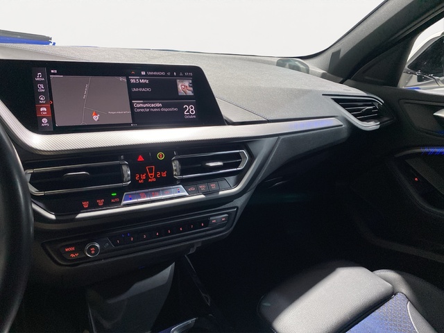 BMW Serie 1 118d color Blanco. Año 2021. 110KW(150CV). Diésel. En concesionario Hispamovil Elche de Alicante