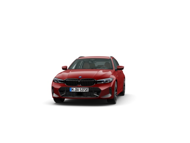 BMW Serie 3 330e Touring color Rojo. Año 2024. 215KW(292CV). Híbrido Electro/Gasolina. En concesionario San Pablo Motor | Su Eminencia de Sevilla