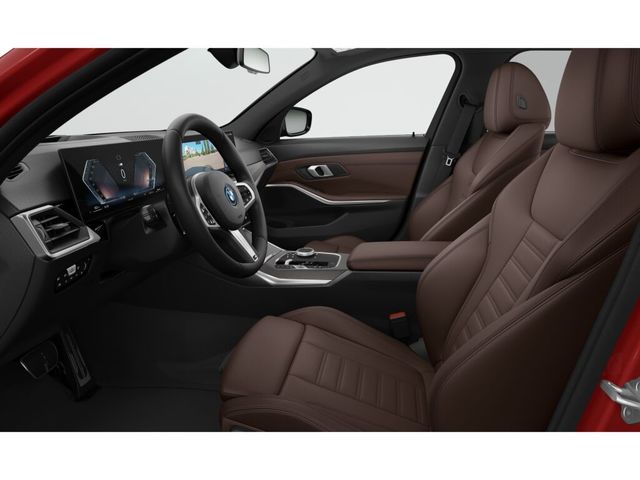BMW Serie 3 330e Touring color Rojo. Año 2024. 215KW(292CV). Híbrido Electro/Gasolina. En concesionario San Pablo Motor | Su Eminencia de Sevilla