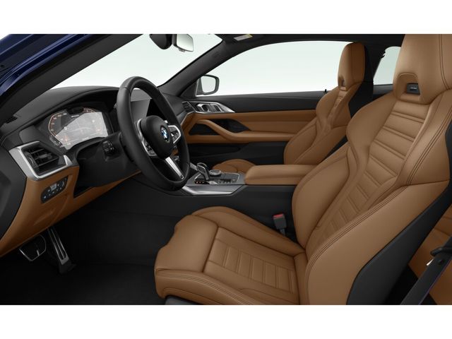 BMW Serie 4 M440i Coupé color Azul. Año 2021. 275KW(374CV). Gasolina. En concesionario San Pablo Motor | Su Eminencia de Sevilla