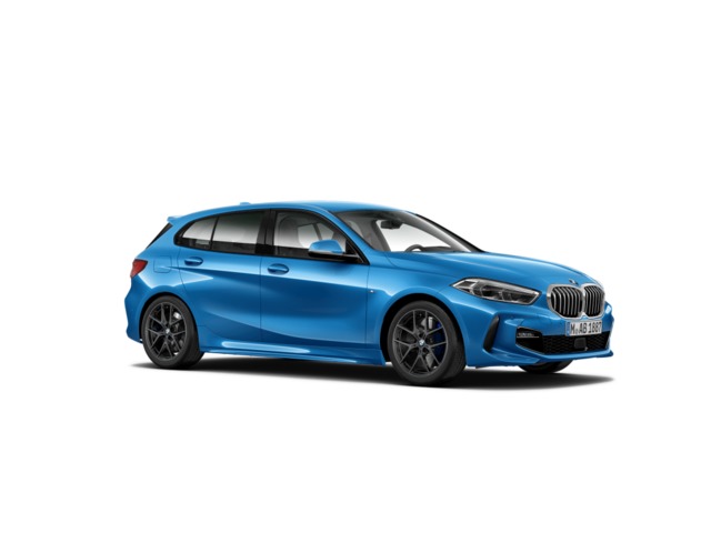 BMW Serie 1 118i color Azul. Año 2021. 103KW(140CV). Gasolina. En concesionario San Rafael Motor LUCENA, S.L. de Córdoba