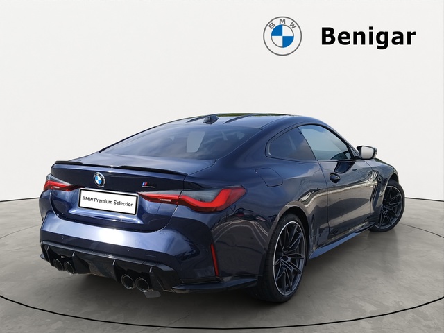 BMW M M4 Coupe color Azul. Año 2023. 375KW(510CV). Gasolina. En concesionario ALZIRA Automoviles Fersan, S.A. de Valencia