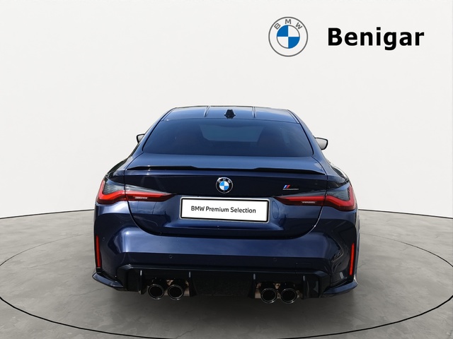 BMW M M4 Coupe color Azul. Año 2023. 375KW(510CV). Gasolina. En concesionario ALZIRA Automoviles Fersan, S.A. de Valencia