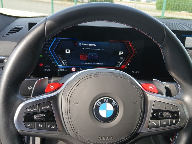 BMW M M4 Coupe color Azul. Año 2023. 375KW(510CV). Gasolina. En concesionario ALZIRA Automoviles Fersan, S.A. de Valencia