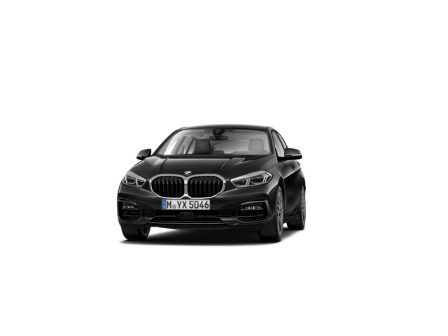 BMW Serie 1 118d color Negro. Año 2024. 110KW(150CV). Diésel. En concesionario Murcia Premium S.L. AV DEL ROCIO de Murcia
