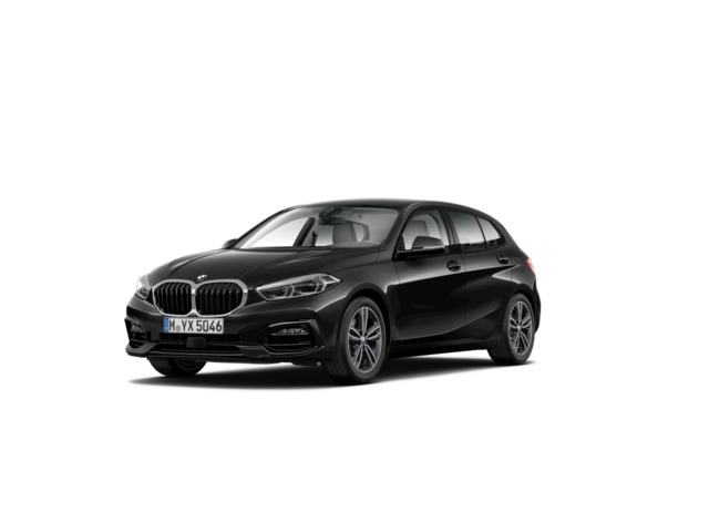 BMW Serie 1 118d color Negro. Año 2024. 110KW(150CV). Diésel. En concesionario Murcia Premium S.L. AV DEL ROCIO de Murcia