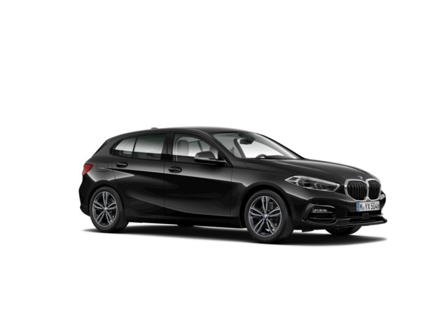 BMW Serie 1 118d color Negro. Año 2024. 110KW(150CV). Diésel. En concesionario Murcia Premium S.L. AV DEL ROCIO de Murcia