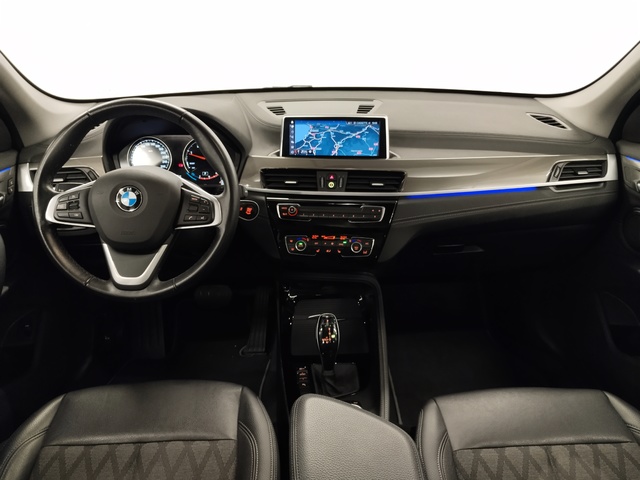 BMW X1 sDrive18d color Negro. Año 2022. 110KW(150CV). Diésel. En concesionario Autoberón de La Rioja