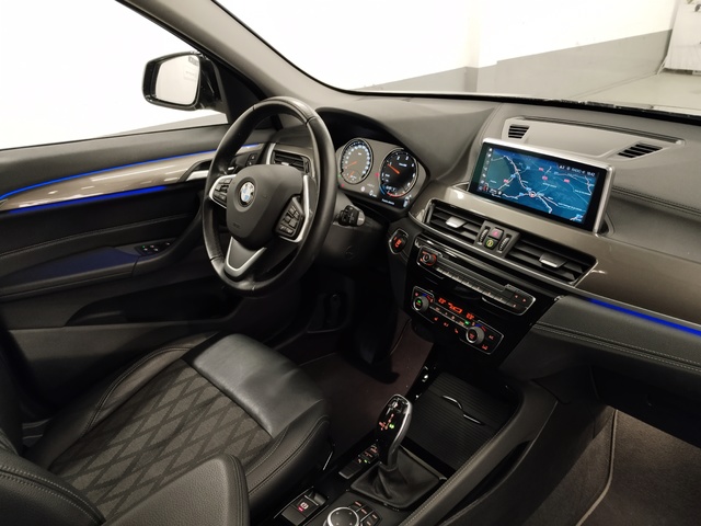 BMW X1 sDrive18d color Negro. Año 2022. 110KW(150CV). Diésel. En concesionario Autoberón de La Rioja