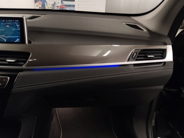 BMW X1 sDrive18d color Negro. Año 2022. 110KW(150CV). Diésel. En concesionario Autoberón de La Rioja